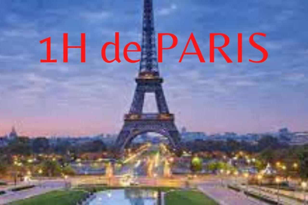 Gite La Fontaine -Cozy-1H De Paris -Jacuzzi Privatif La Boissiere  ภายนอก รูปภาพ