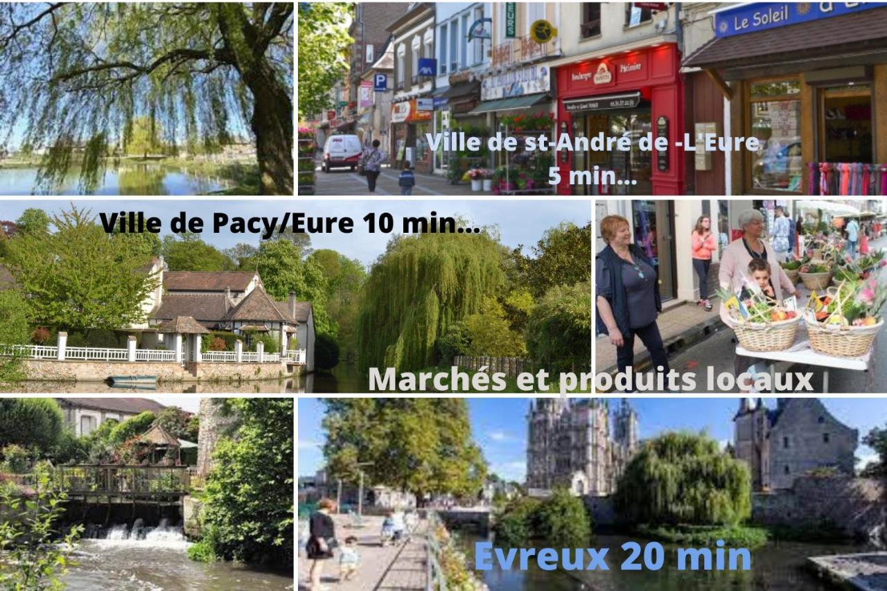 Gite La Fontaine -Cozy-1H De Paris -Jacuzzi Privatif La Boissiere  ภายนอก รูปภาพ